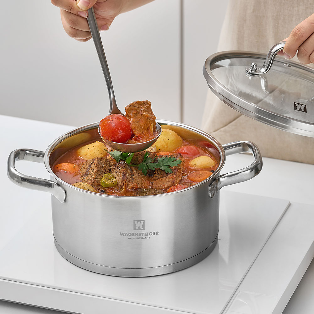 바겐슈타이거 티프 IH 스텐 냄비 양수 22cm(WAGENSTEIGER TIFF IH Stainless Pot Double 22cm) - 5