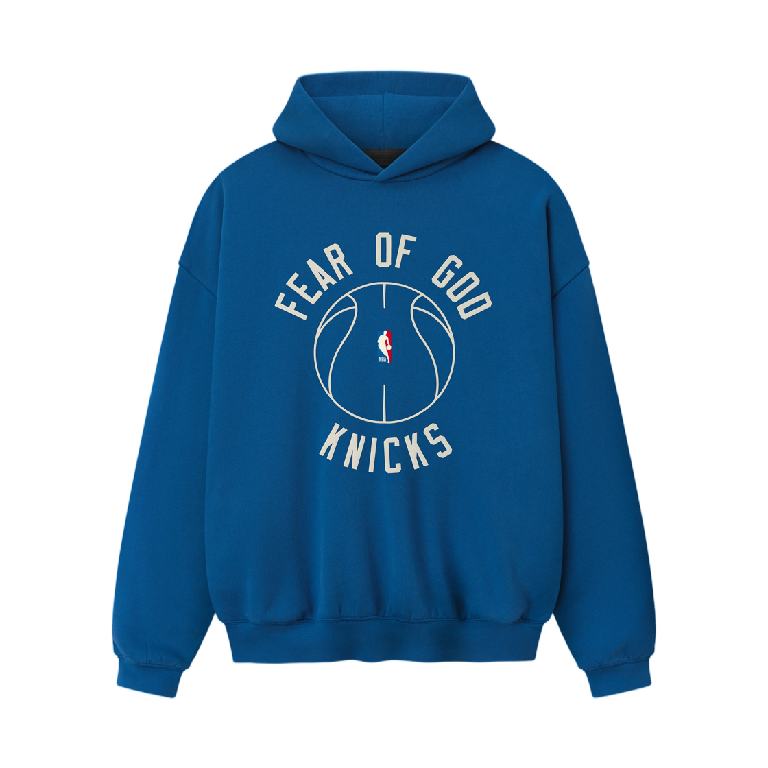 - Essentials Knicks x Barkley Hendricks 90s Hoodie Faded Blue - 26SS