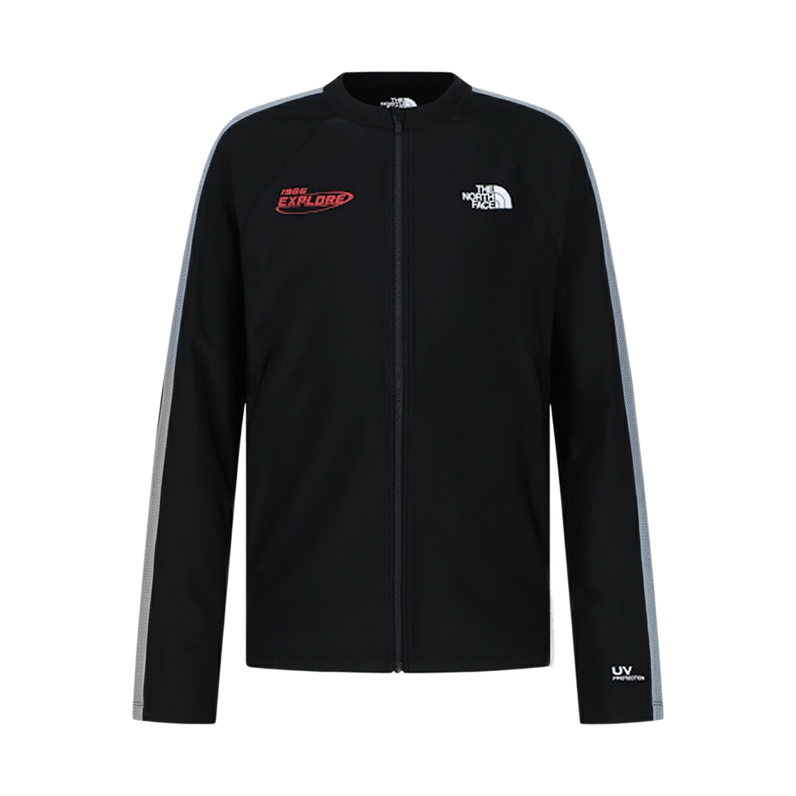 NJ5JS04J The North Face White Label Mariv Zip Up Black