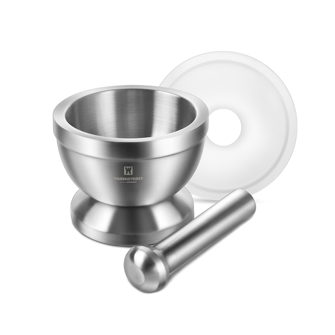 GUUDWA0386 WAGENSTEIGER Stainless 304 Mortar & Pestle Set