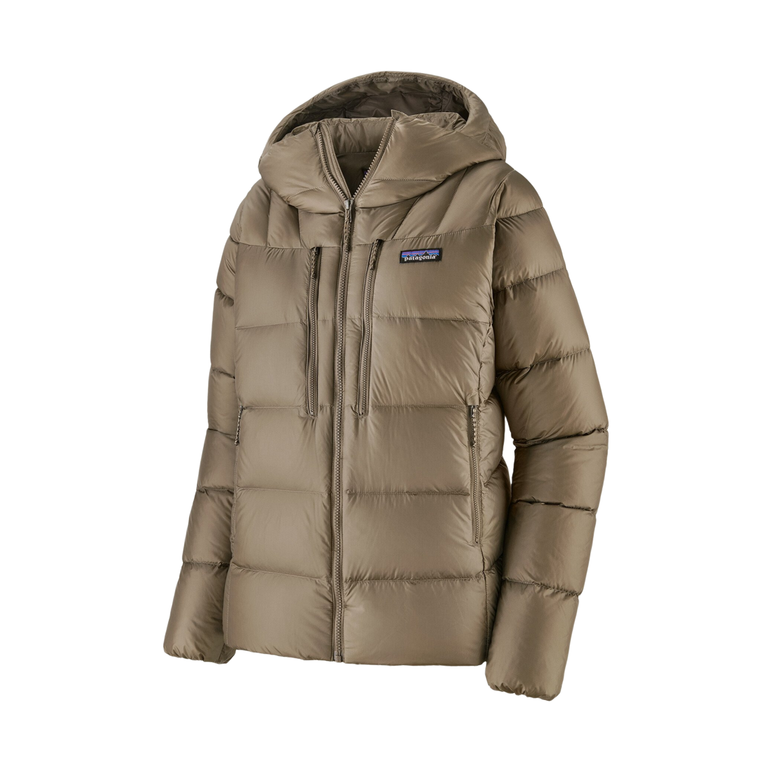 (W) 파타고니아 피츠 로이 다운 후디 윙 그레이((W) Patagonia Fitz Roy Down Hoody Wing Grey) - 1