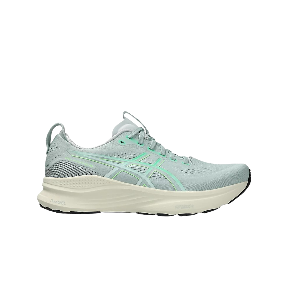 1011C052-402 Asics Gel-Kayano 32 Cold Moss Vital Green - D Standard