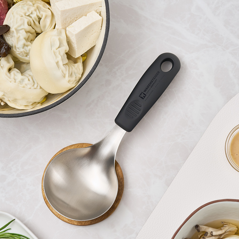 바겐슈타이거 스텐 304 슈바츠 로펠 국자(WAGENSTEIGER Stainless 304 Schwarz Loffel Ladle) - 2