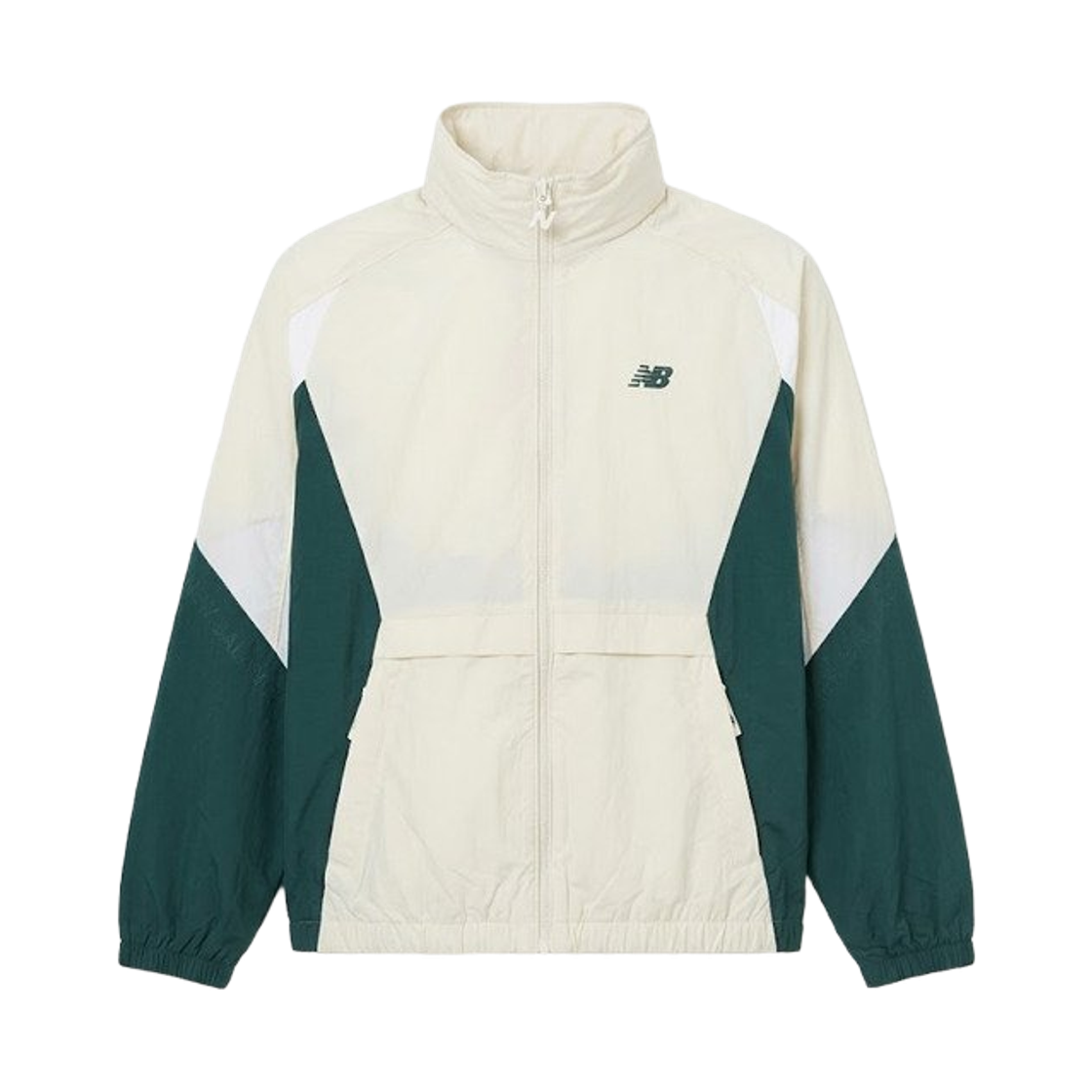 뉴발란스 세미 오버 핏 플라잉 웜업 자켓 아이보리(New Balance Semi Over Fit Flying Warm Up Jacket Ivory)