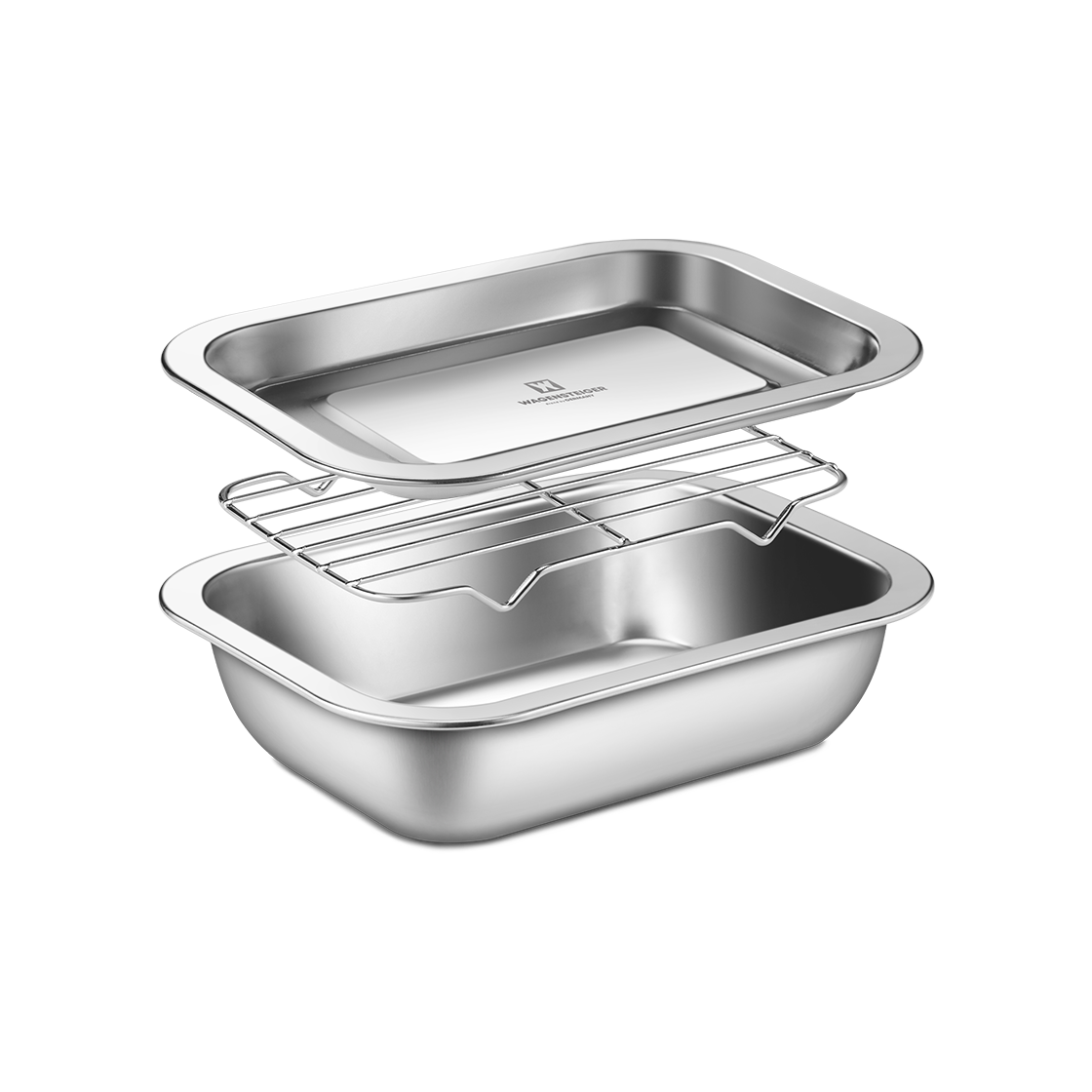 GUUDWA0469 WAGENSTEIGER Stainless Modular Square Tray Set No.1