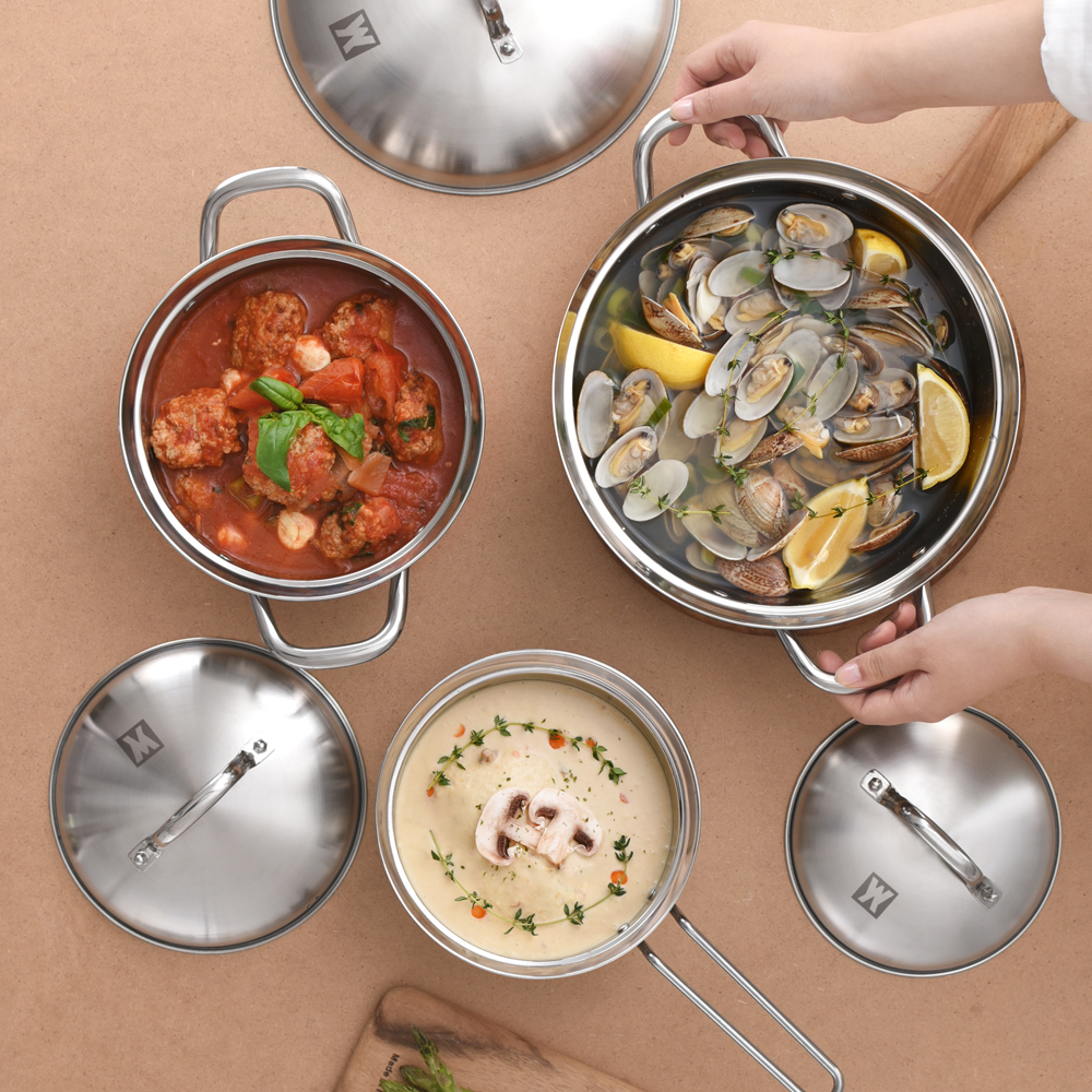 바겐슈타이거 보겐 IH냄비 3종세트(WAGENSTEIGER Bogen Pot Set 3pc) - 4