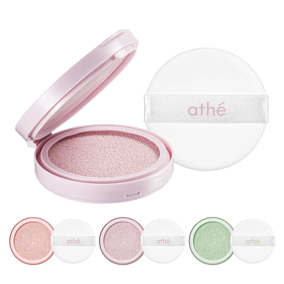 아떼 비건 릴리프 라이팅 톤업 선 쿠션 리필 SPF50+PA++++ 택 1(athe Vegan Relief Lighting Tone Up Sun Cushion (Refill)) - 5