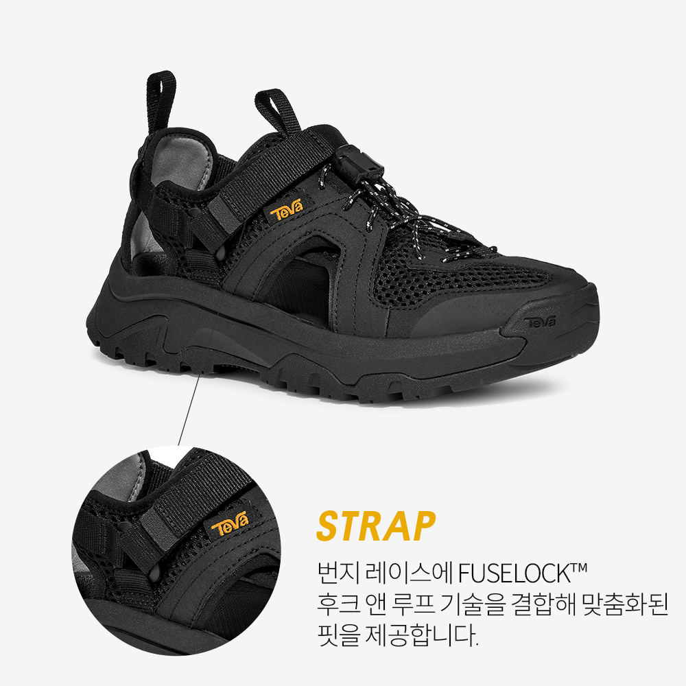 테바 여성 허리케인 XLT3 CT BLK(TEVA Women Hurricane XLT3 CT BLK) - 3