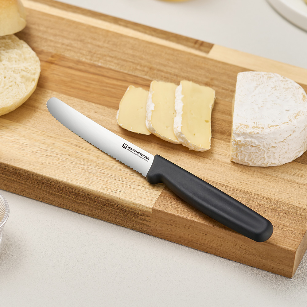 바겐슈타이거 톱니과도 빵칼 과일칼 블랙(WAGENSTEIGER Serrated Paring Knife (Black)) - 4