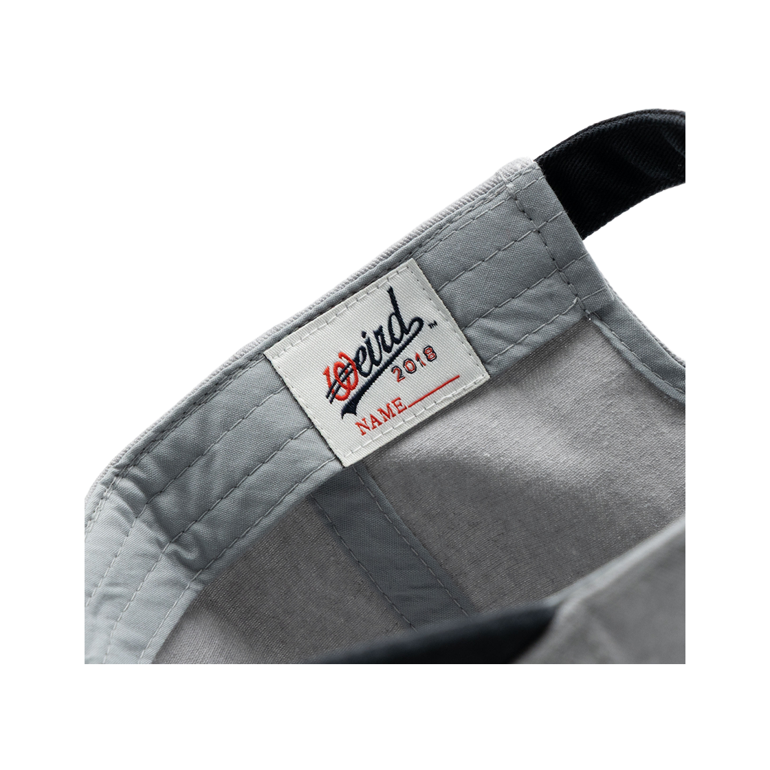 위얼드월드 웨이브로고 피그먼트 배색 볼캡(Weird World Wave Logo Pigment Color Block Ball Cap) - 5