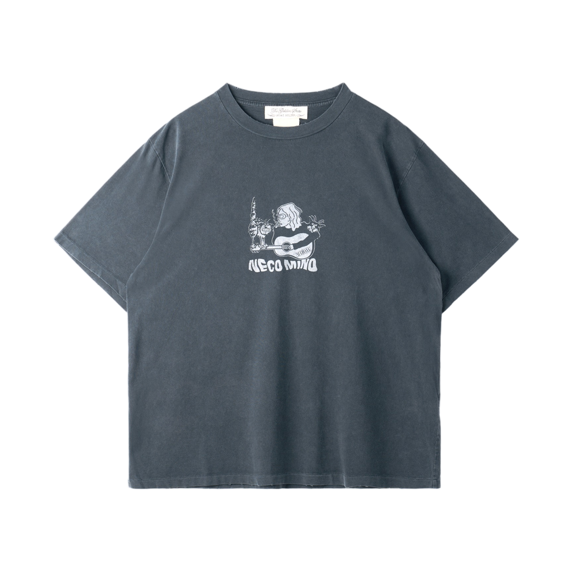 레미 릴리프 하드 SP 피니시 티셔츠 20/핏 네코 블랙(Remi Relief Hard SP Finish T-Shirt Shirt with 20/Fit Neco Black)