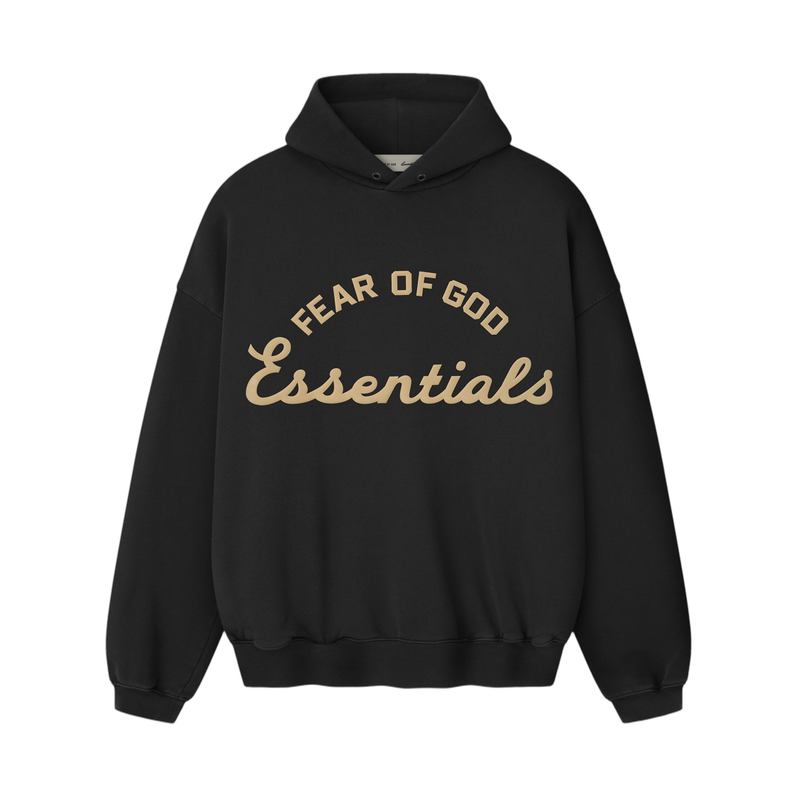 - Essentials Training 90s Hoodie Faded Black - 26SS