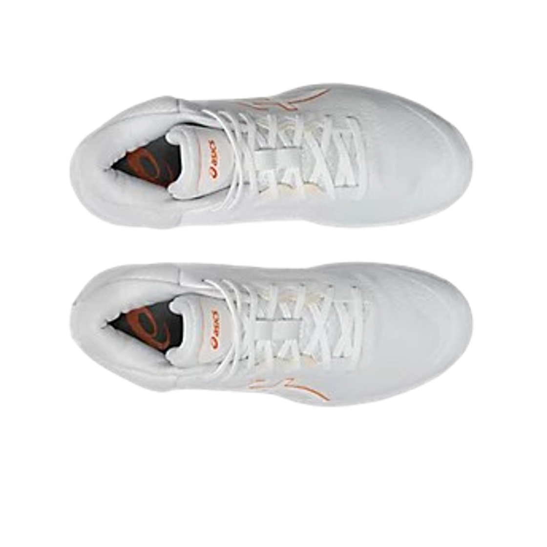 (W) 아식스 레이디 젤페어리 9 화이트 선 피치 - B 스탠다드((W) Asics Lady Gelfairy 9 White Sun Peach - B Standard) - 2
