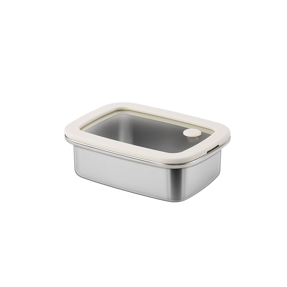 바겐슈타이거 클라 스텐 304 박스 시리즈 400ml(WAGENSTEIGER Klar Stainless 304 Food Container Shallow 400ml) - 6