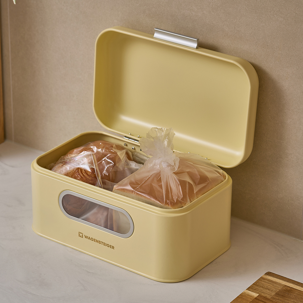 바겐슈타이거 브레드 박스 오트밀 주방 식탁 보관함(WAGENSTEIGER Bread Box (Oatmeal)) - 4