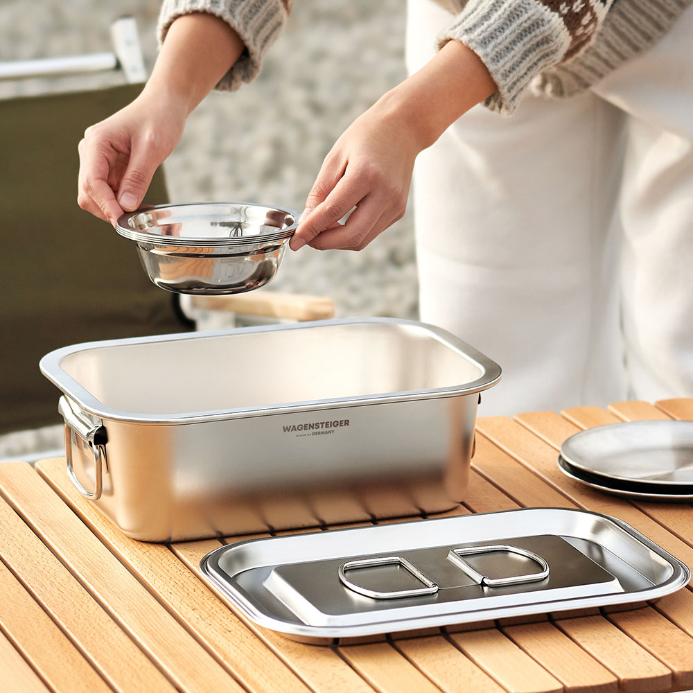 바겐슈타이거 스텐 아웃백 스퀘어팟(WAGENSTEIGER Stainless Outback Square Pot) - 5