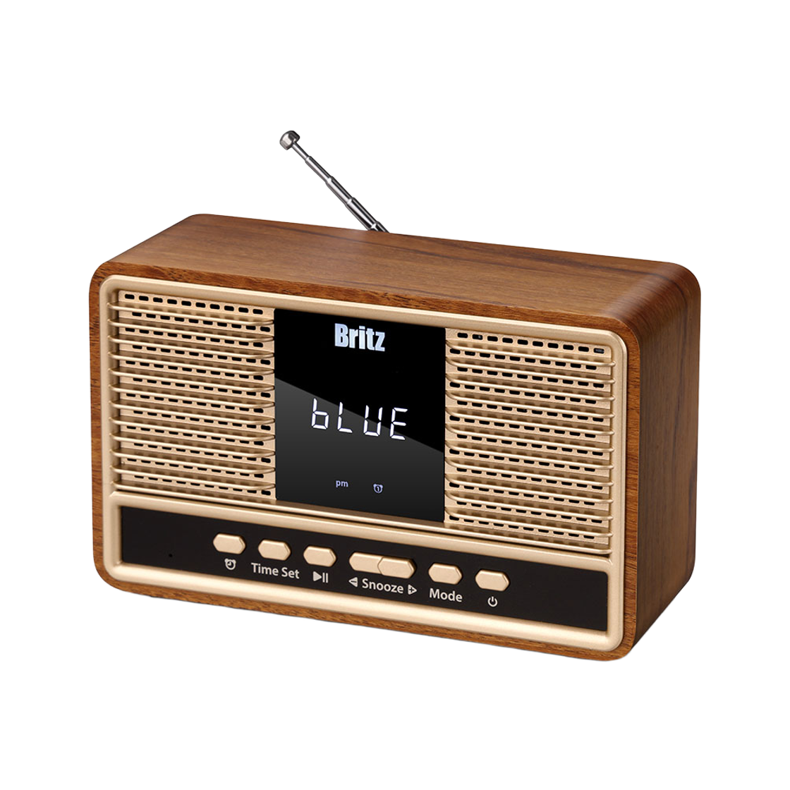 브리츠 FM 라디오 홈인테리어 레트로 블루투스 스피커 BZ-MK88(Britz FM Radio Retro Bluetooth Speaker Britz BZ-MK88)