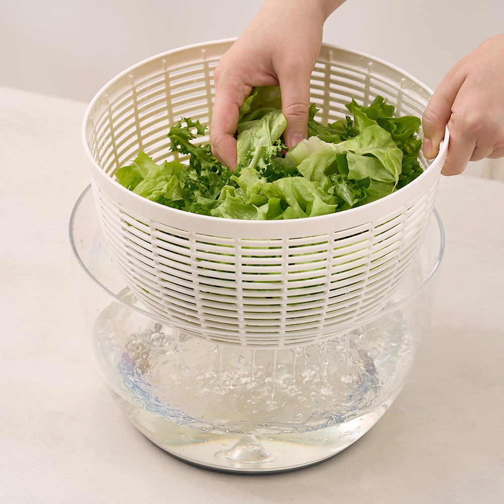바겐슈타이거 점보 샐러드 스피너 야채탈수기 6L(WAGENSTEIGER Jumbo Salad Spinner (6L)) - 4