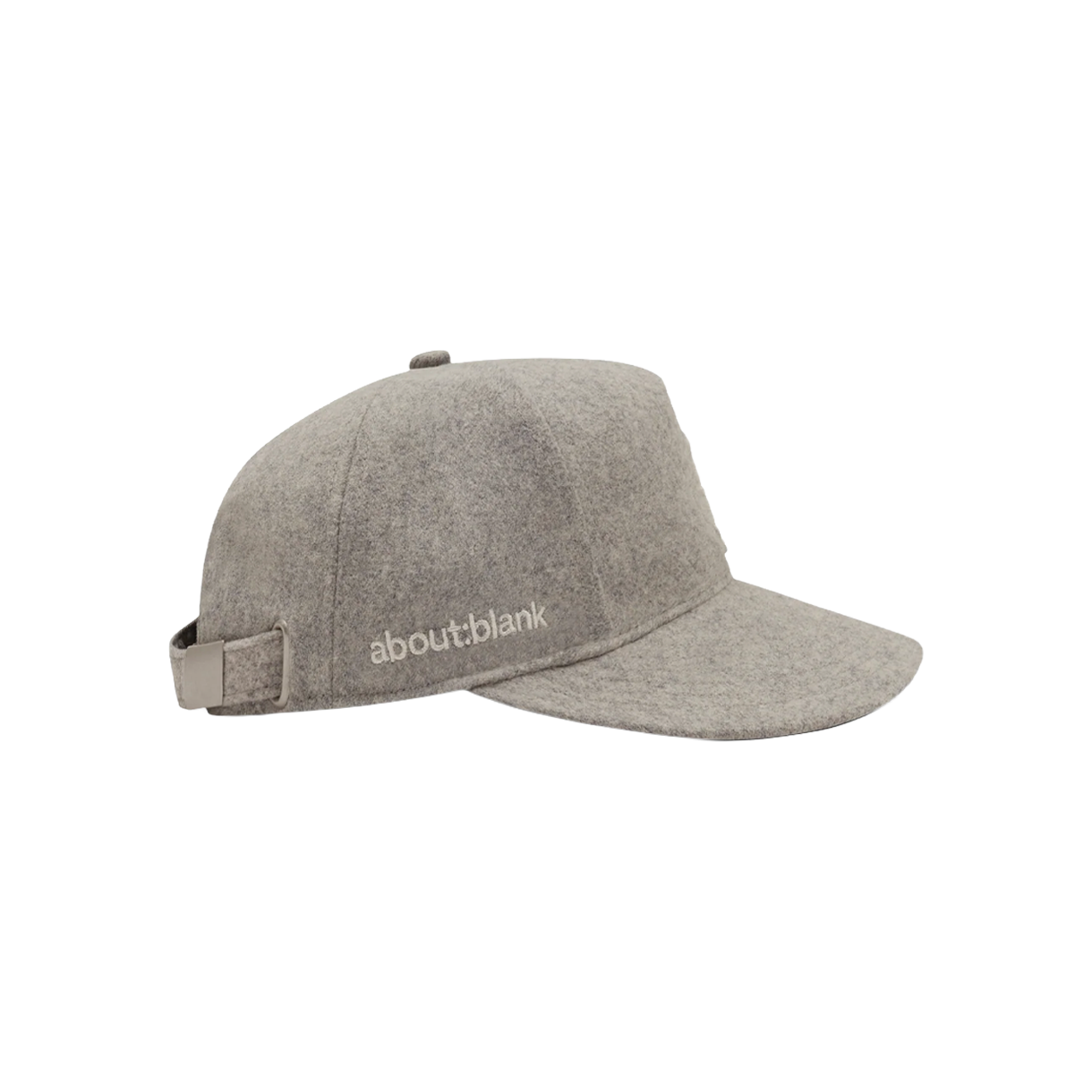 [KREAM 단독] 어바웃 블랭크 모노그램 캡 그레이 에크루 - 26SS([KREAM 단독] About:Blank Monogram Cap Grey Ecru - 26SS) - 2