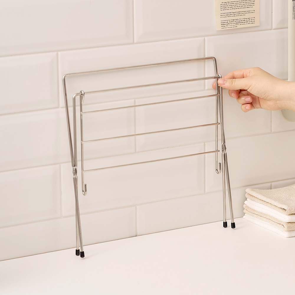 바겐슈타이거 스텐 304 키친행거 행주걸이(WAGENSTEIGER Stainless 304 Kitchen Towel Hanger) - 5