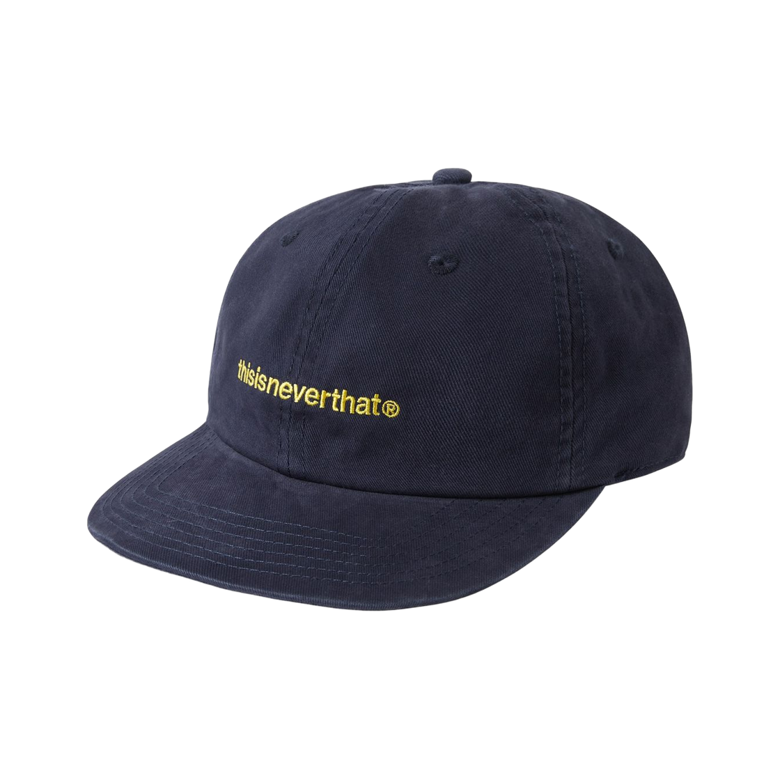 디스이즈네버댓 워시드 T-로고 캡 네이비(Thisisneverthat Washed T-Logo Cap Navy)