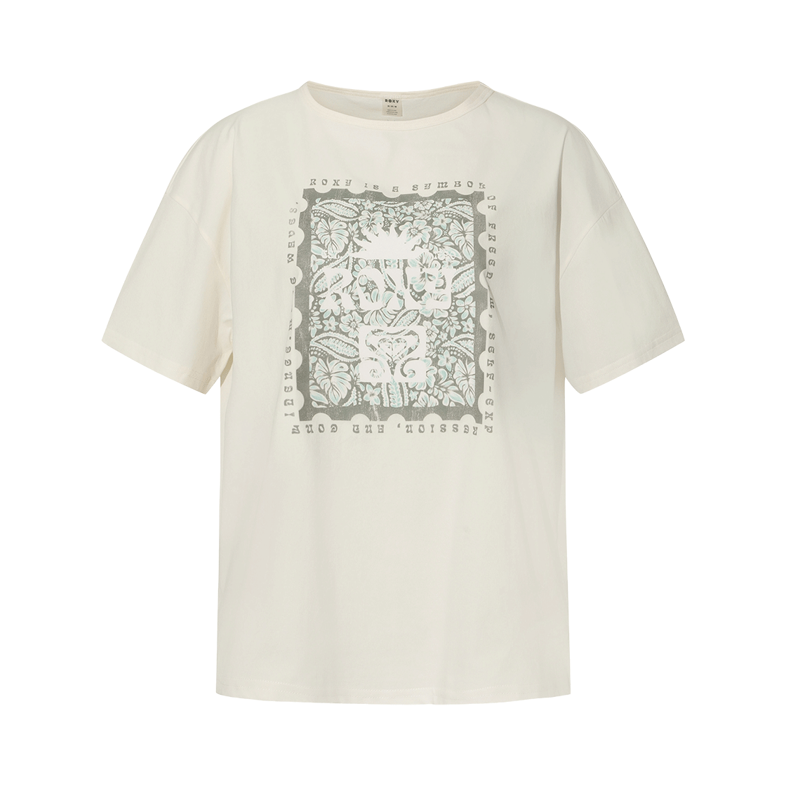 록시 리프 노트 래쉬가드 반팔 티셔츠 (RG21RE805OLV)(ROXY Reef Note Rashguard Short Sleeve T-Shirt (RG21RE805OLV))
