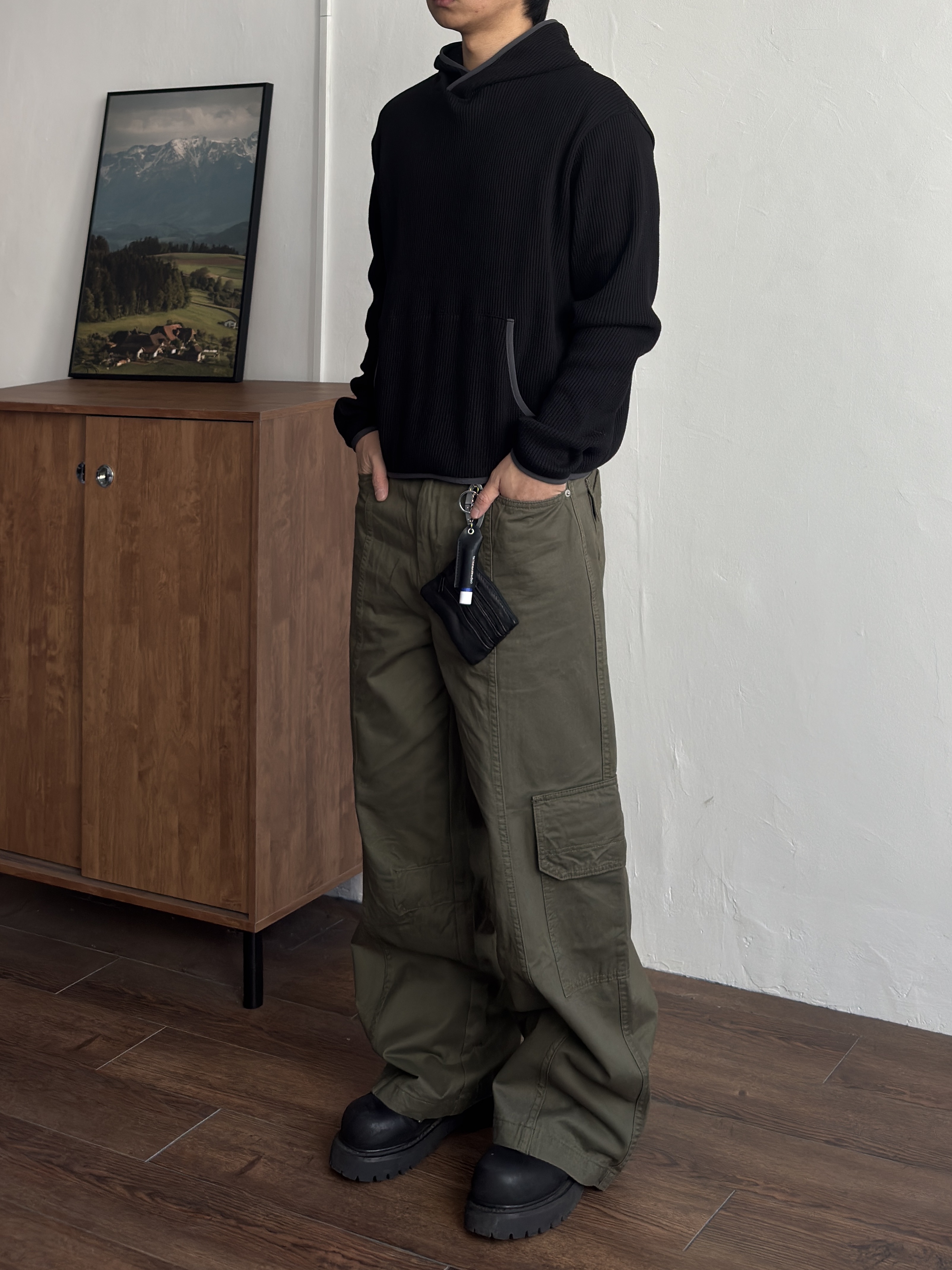 LOSTGARDEN Route Black 착용 스타일 - 1