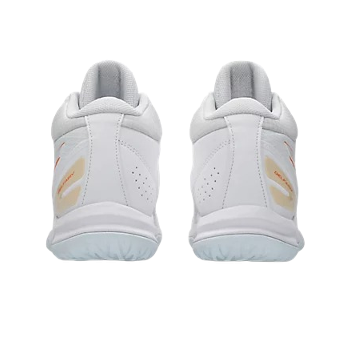 (W) 아식스 레이디 젤페어리 9 화이트 선 피치 - B 스탠다드((W) Asics Lady Gelfairy 9 White Sun Peach - B Standard) - 3