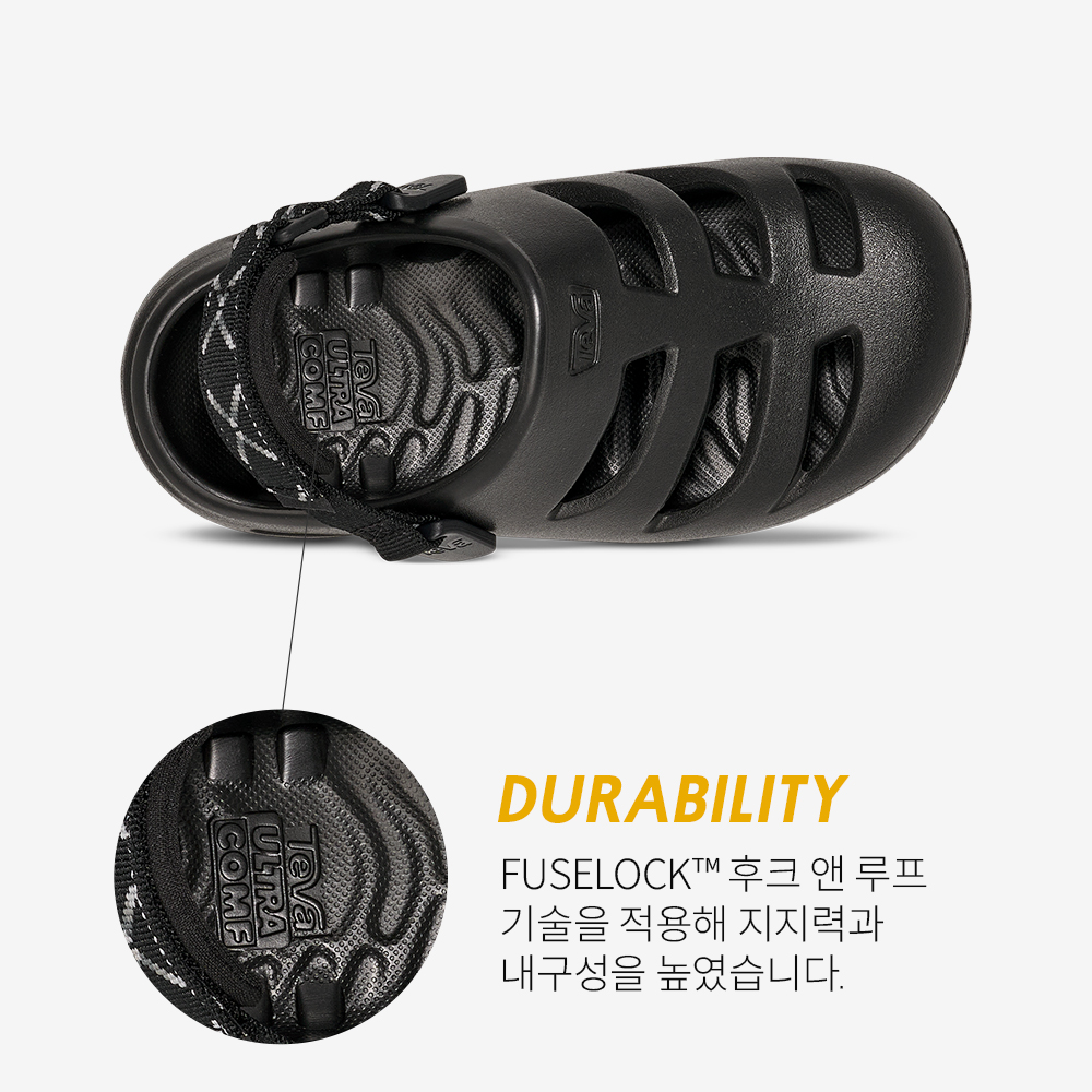테바 테바 키즈 아프레아쿠아 CT BLK(TEVA Kids Apreaqua CT BLK) - 5