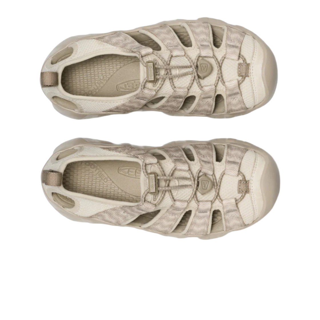 (키즈) 킨 하이퍼포트 H2 샌들 버치 플라자 토프((Kids) Keen Hyperport H2 Sandal Birch Plaza Taupe) - 2