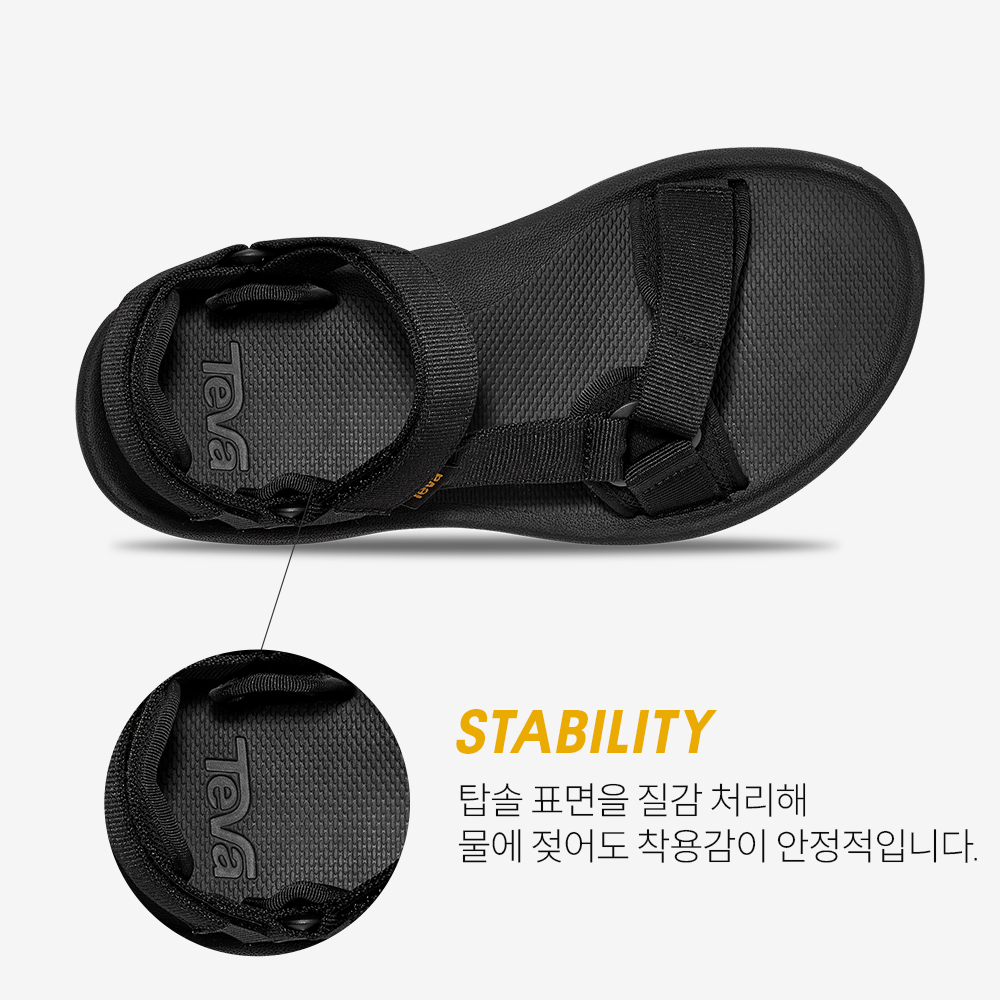 테바 여성 하이드라트렉 샌들 BLK(TEVA Women Hydratrek Sandal BLK) - 5