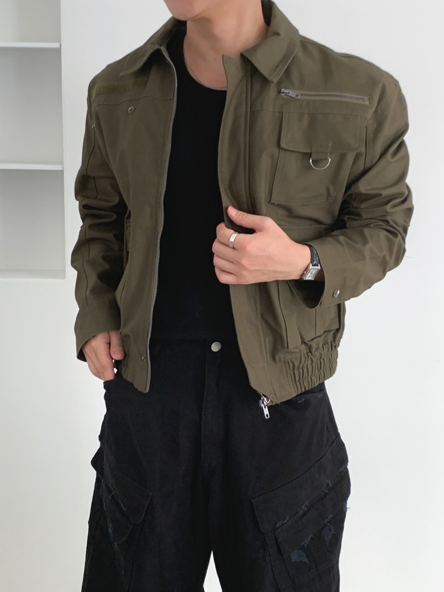 Casio LTP-V007L-7B1 착용 스타일 - 2