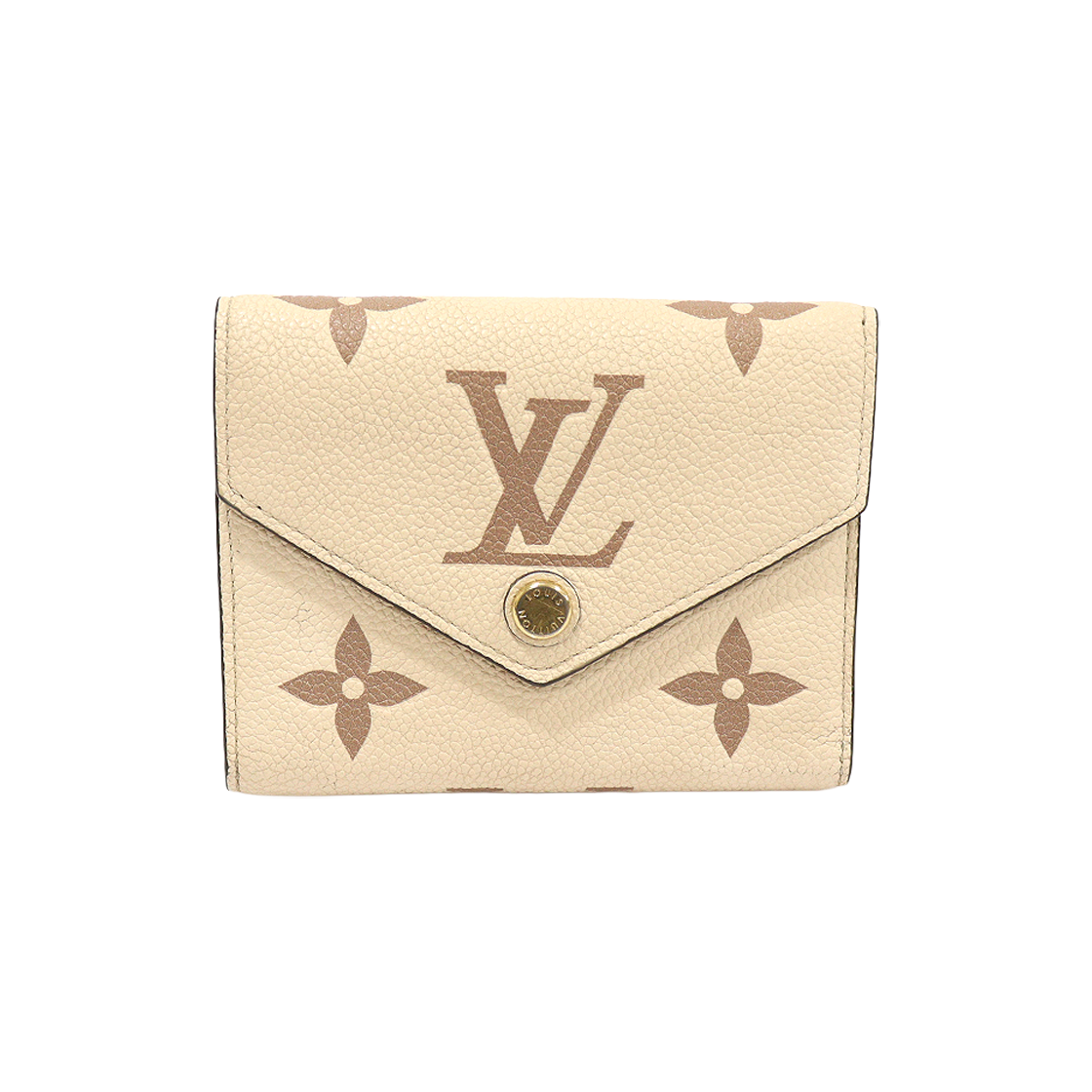 IT7GKM8E4JLE Louis Vuitton M80086 Cream Rose Bi-Color Monogram Empreinte Victorine Wallet