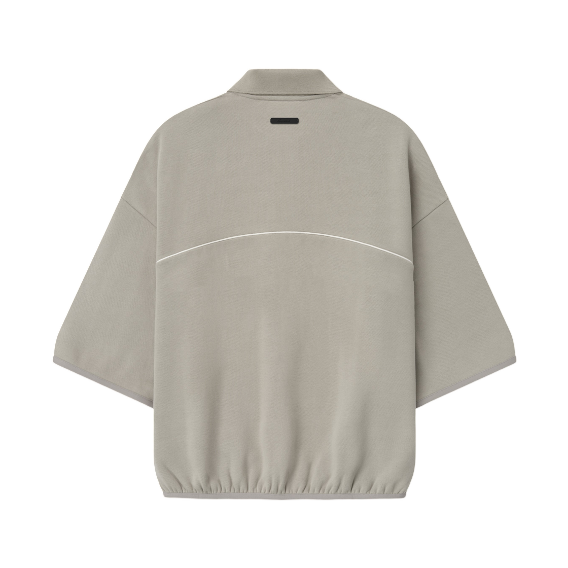 에센셜 액티브 트레이스 쓰리쿼터 슬리브 모던 폴로 스웨트셔츠 실 - 26SS(Essentials Active Trace 3/4 Sleeve Modern Polo Sweatshirt Seal - 26SS) - 2