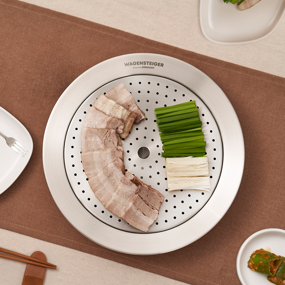 바겐슈타이거 IH 올스텐 스팀워머 20cm(WAGENSTEIGER Stainless Steam Warmer 20cm) - 3