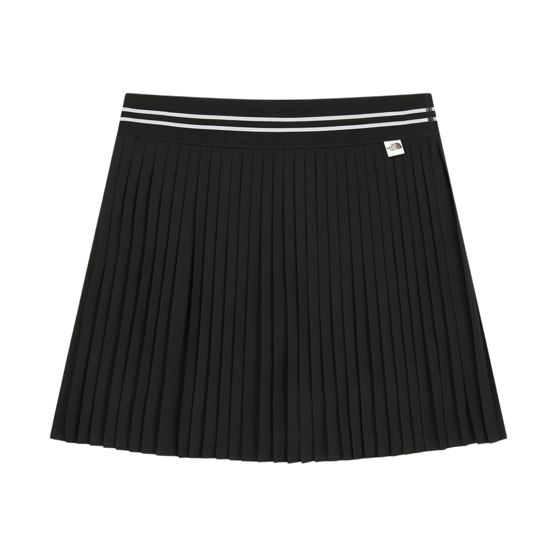 NK6NS31J (W) The North Face White Label Pleaty Skirt Black