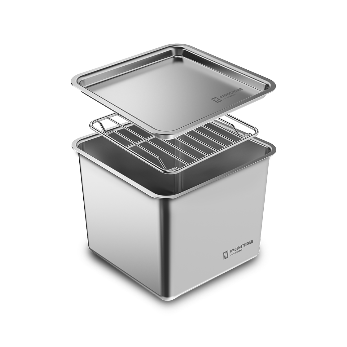 GUUDWA0493 WAGENSTEIGER Quatrat Stainless 304 Canister Deep - M 1500ml