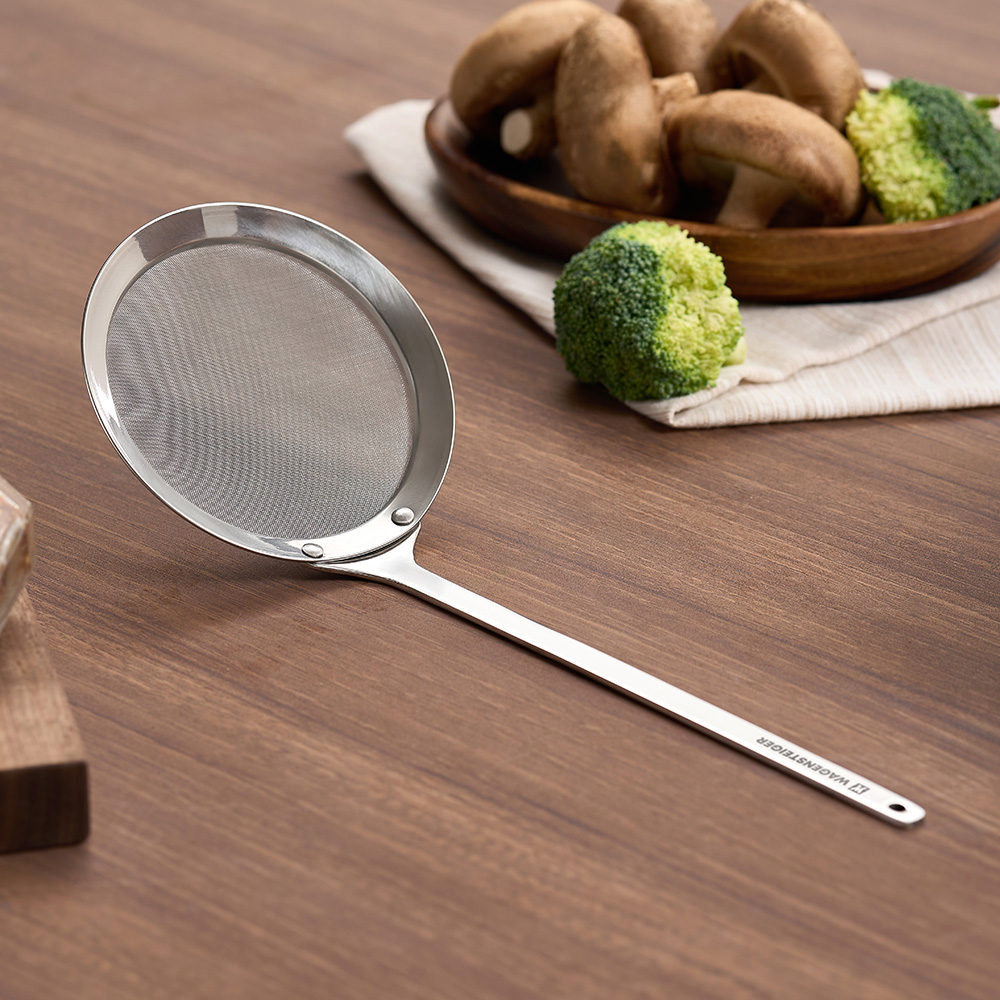바겐슈타이거 스텐 304 마이크로 스키머 대 초미세 메쉬망 국자(WAGENSTEIGER Stainless Steel 304 Micro Skimmer (Large)) - 4