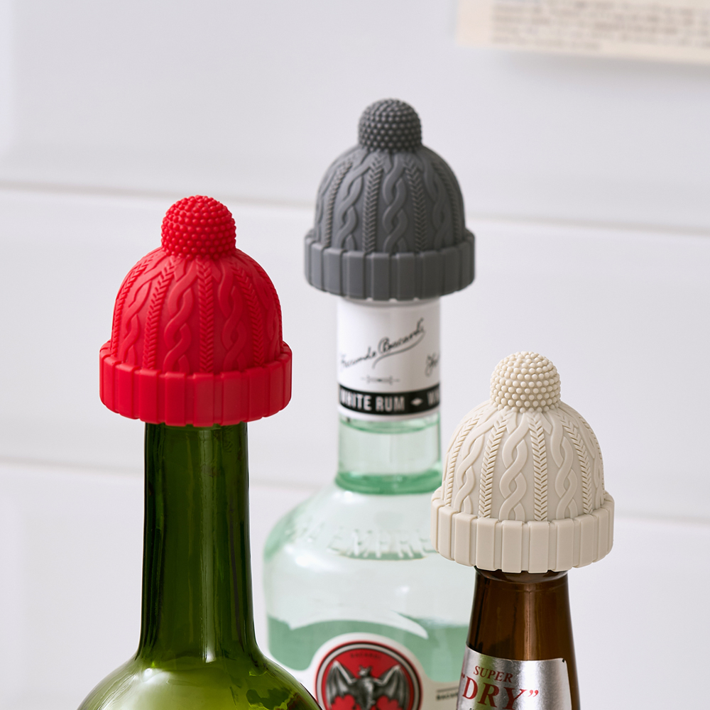 바겐슈타이거 실리콘 바틀캡 웜 베이지(WAGENSTEIGER Silicone Bottle Cap Warm Beige) - 5