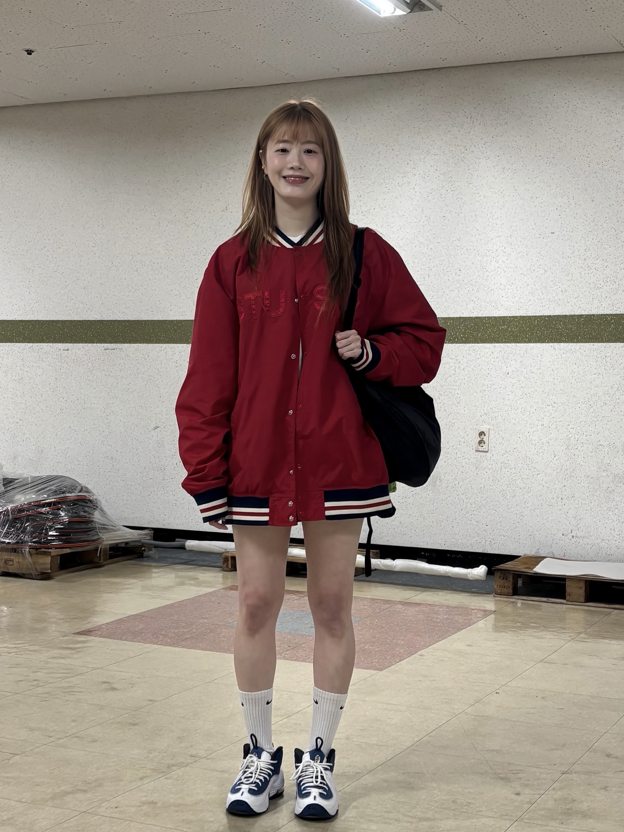 Nike Air Penny II Atlantic Blue, Mischief Lightweight Zip Around Backpack Black 착용 스타일 - 4