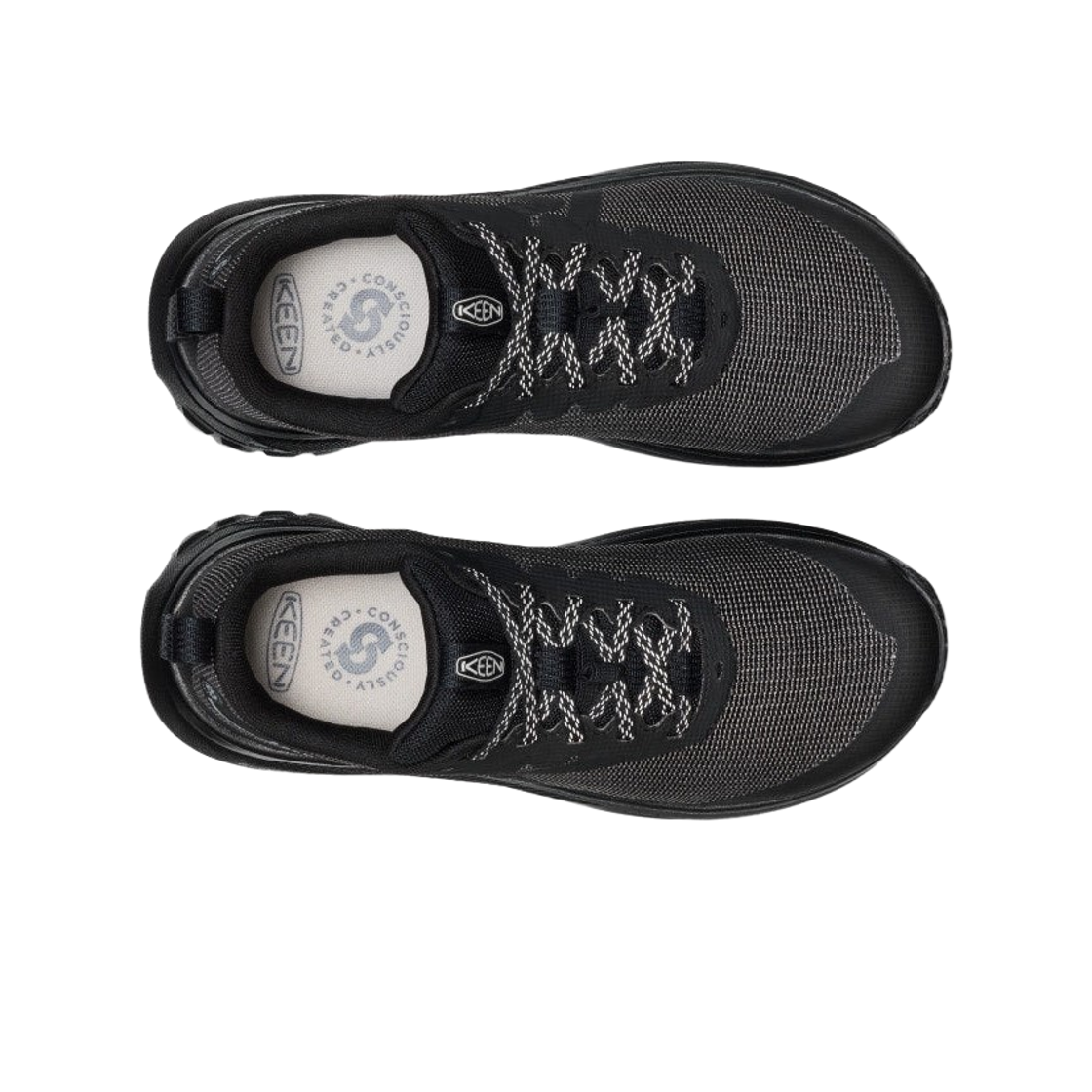 (W) 킨 롬 트레일 러닝 슈즈 블랙((W) Keen Roam Trail Running Shoes Black) - 2