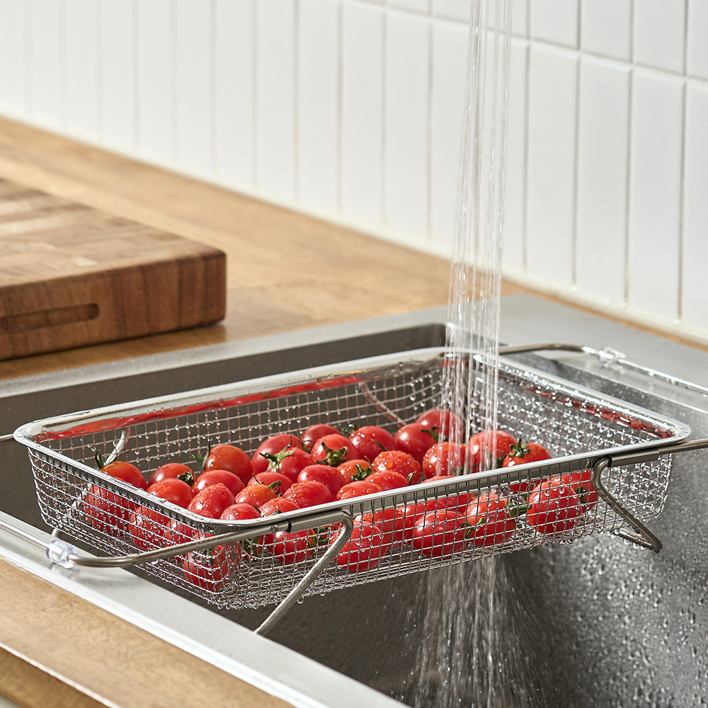 바겐슈타이거 스텐 304 슬라이딩 메쉬 바스켓 특대(WAGENSTEIGER Stainless 304 Sliding Mesh Basket XL) - 2