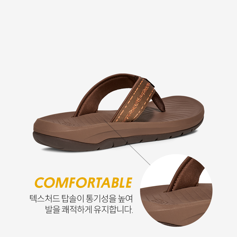 테바 테바 남성 허리케인 플립 CSD(TEVA Men Hurricane Flip CSD) - 4
