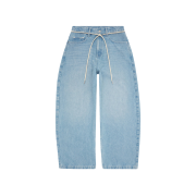[KREAM 단독] About:Blank Wide Leg Denim Light Blue Wash - 26SS
