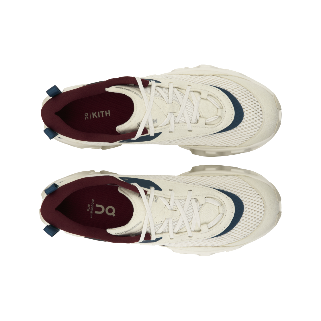 (W) 온 러닝 x 키스 K-테크 2 화이트 리얼 틸((W) On Running x Kith K-Tech 2 White Real Teal) - 5