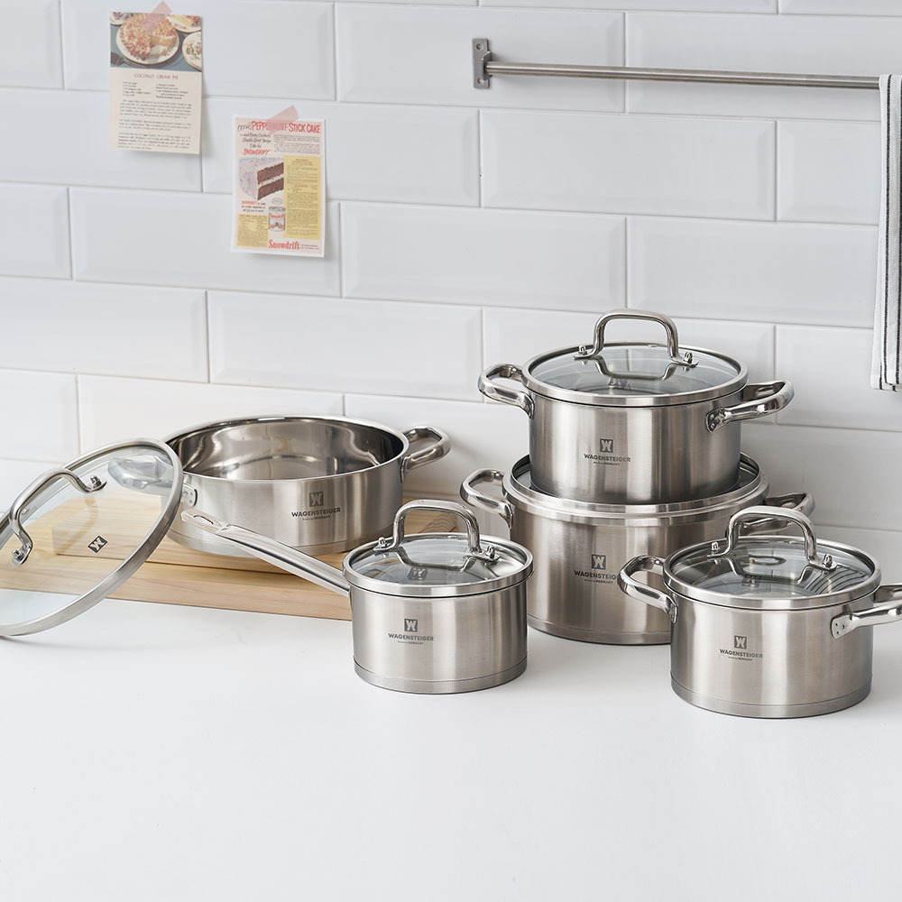 바겐슈타이거 티프 IH 스텐 냄비 양수 26cm(WAGENSTEIGER TIFF IH Stainless Pot Double 26cm) - 6