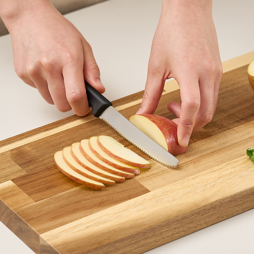 바겐슈타이거 톱니과도 빵칼 과일칼 블랙(WAGENSTEIGER Serrated Paring Knife (Black)) - 6