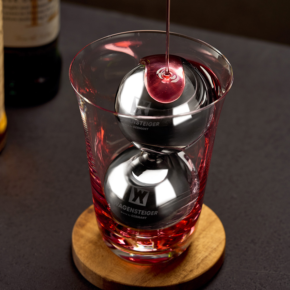 바겐슈타이거 스텐 304 빅 아이스볼 세트 위스키볼 얼음볼(WAGENSTEIGER Stainless 304 Big Ice Ball Set) - 4