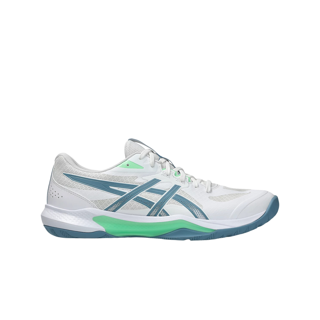 1073A079-102 Asics Gel-Tactic 13 White Saba Blue