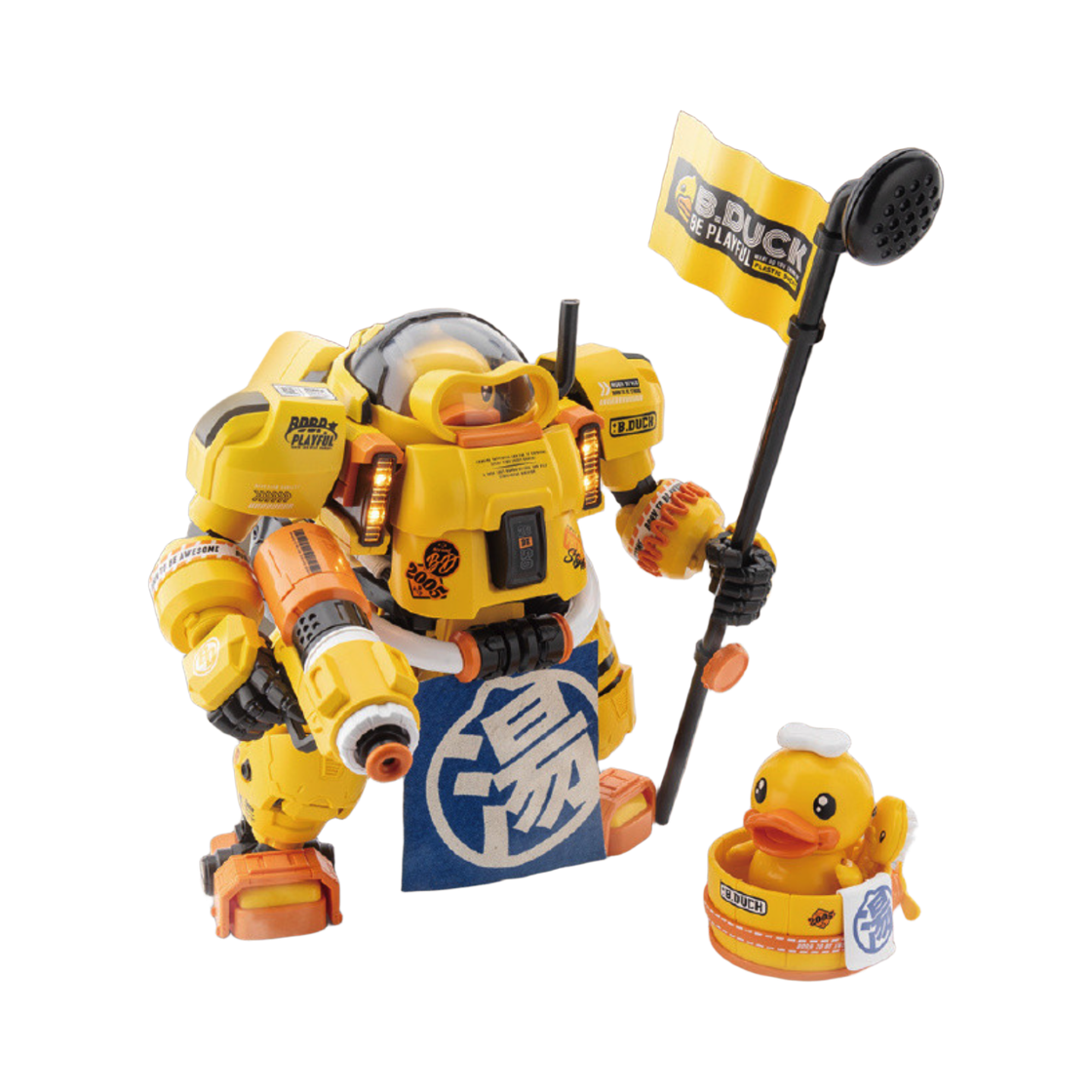 소스킬 x 비덕 스파덕 메카 프라모델(Soskill x B.Duck Spa Duck Meca Plastic Model)
